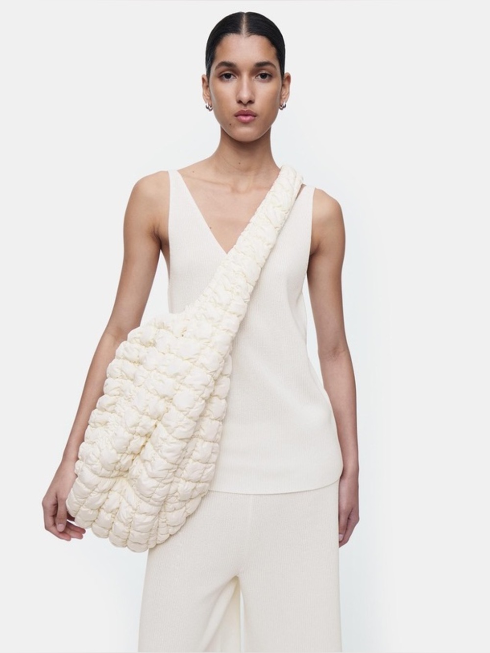COS oversized quilted  crossbody bag